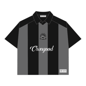 BLACK KNITTED STRIPES